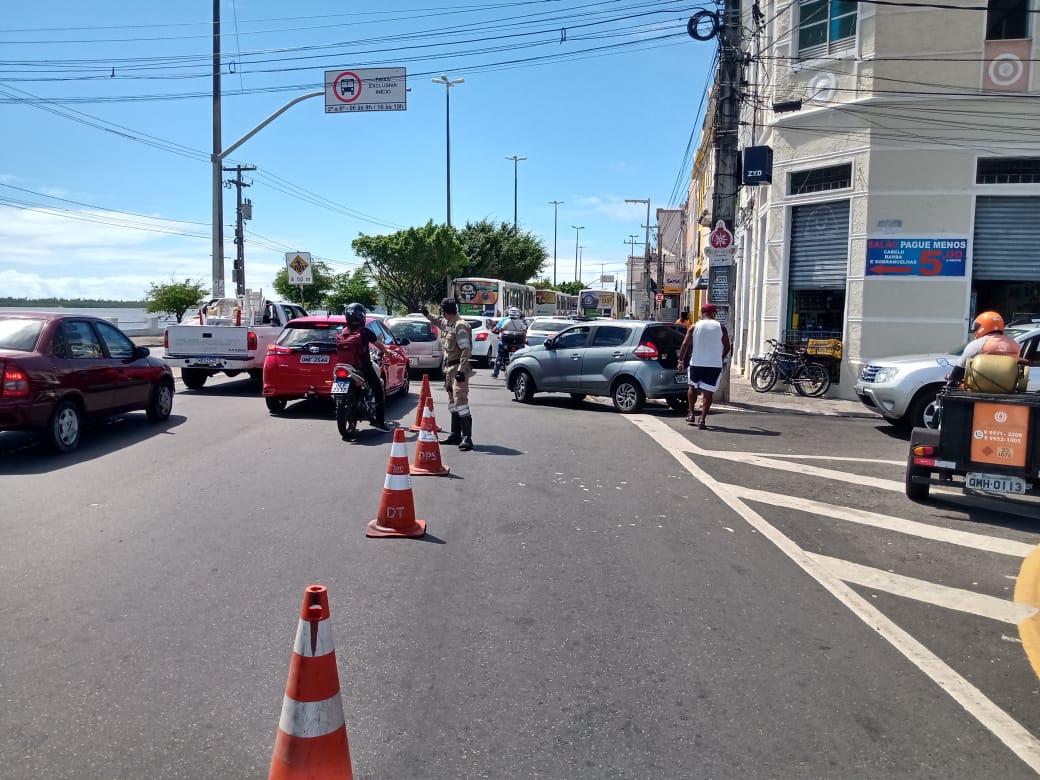 Prefeitura organiza operação para garantir melhoria da mobilidade no Centro de Aracaju - SMTT Aracaju